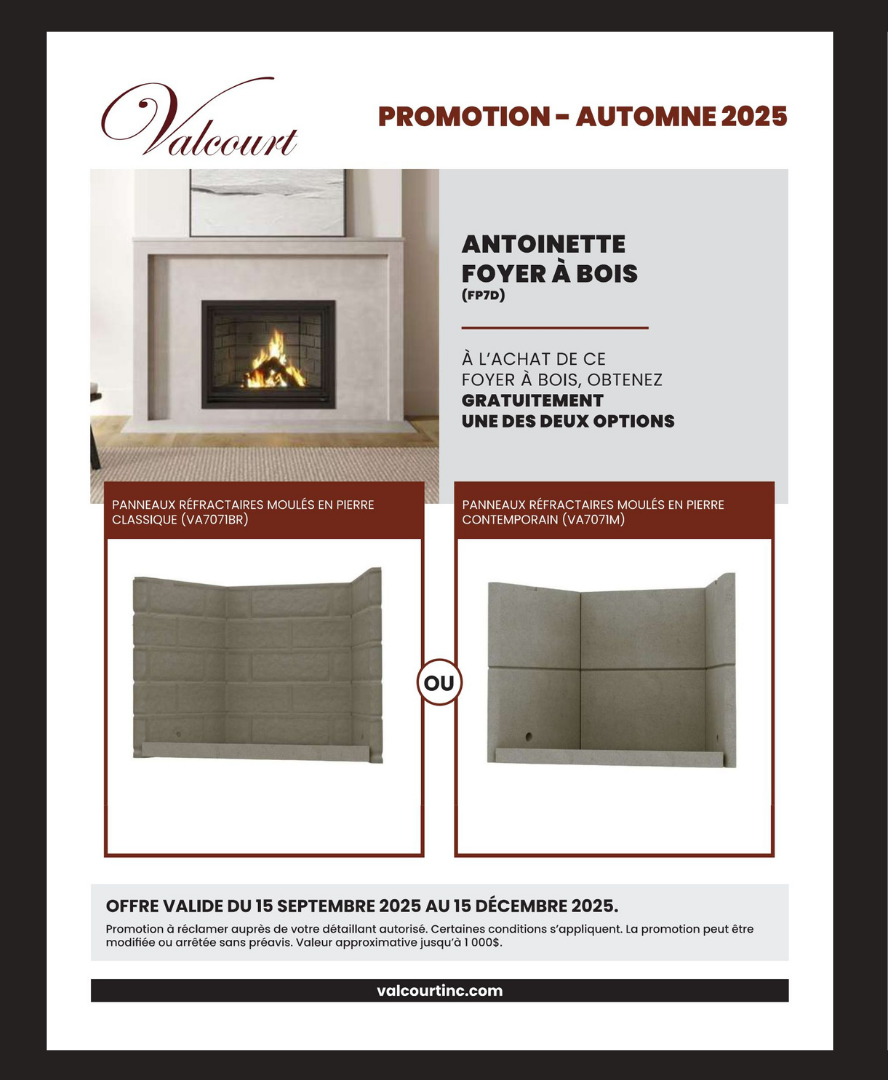 Promotion automne 2025 Valcourt antoinette
